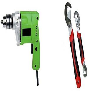Edwin Clark Buy New 10mm Powerful Drill Machine With Snap N Grip Wrench Set Pistol Grip Drill