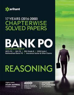 Bank PO Reasoning  - 17 Years (2000 - 2016) Chapterwise Solved Papers