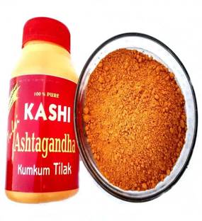 MNA Kashi Ashtagandha Forehead Orange, Red Bindis