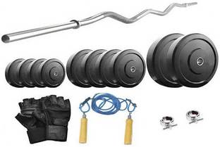 Protoner 5 Kg & 3 Feet Rod Fixed Weight Dumbbell