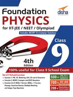 Foundation Physics for Iit-Jee/ Neet/ Olympiad Class 9