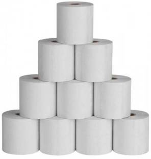 MST Paper Roll Plain 79mm x 50 Mtrs Length 55 gsm Thermal Paper