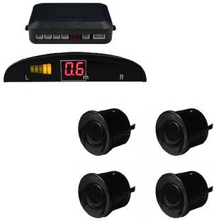 A2D 13633 Car Reverse Parking Sensor Silver With LED Display- Chevrolet Beat Parking Sensor
