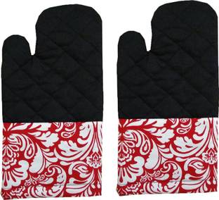 Tidy Black Cotton Kitchen Linen Set