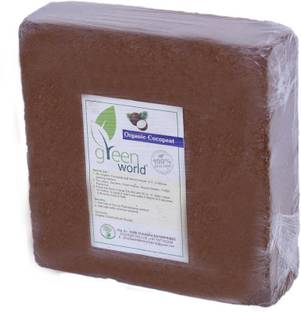 Green World Cocopeat Block 5 Kgs Potting Mixture