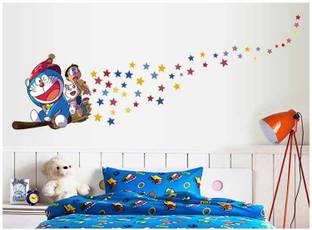 Oren Empower Doraemon Jingle Cats Luminous Wall Stickers