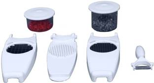 Telebrands Vegetable & Fruit Slicer Nicer Dicer Cutter Vegetable Chopper