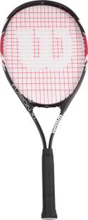 WILSON Fusion XL Red, Black Strung Tennis Racquet