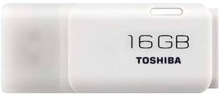 TOSHIBA USB Flash Drive 16 GB Pen Drive Compatible with Netbook, Gaming Console, Desktop Computer, Television, Laptop USB 2.0 Plastic Case