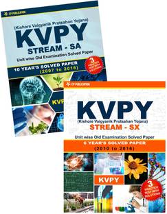 KVPY (Stream-SA & Stream-SX) Unit Wise Old Examination Solved Paper With 3 Practice Papers By Career Point Kota