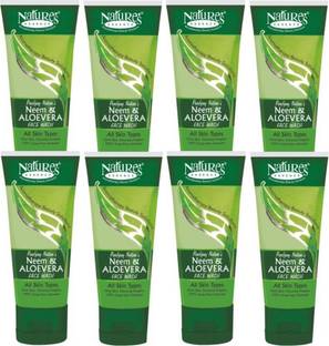 Nature's Essence Neem and Aloveera facewash (pack of 8 )
