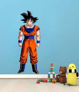 Creatick Studio 33 cm Goku Power Self Adhesive Sticker