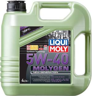 Liqui Moly MNGEN5W40 4LTR Molygen New Generation Petrol/Diesel Synthetic Blend Engine Oil