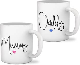 TIED RIBBONS Printed Coffees#45 Ceramic Coffee Mug