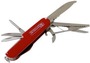 Skywalk Rimei Branded Genuine Multifunction Stainless Steel Corrosion Resistant Knife Set 14 Function Multi Utility Swiss Knife