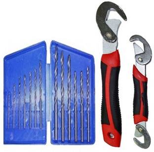 Unique Gadget Buy Snap N Grip Wrench With 13Pcs Drill Bit Set - SNP13DR Double Sided Speed Wrench