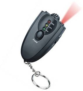Futaba LED Alcohol Breath Tester Portable Keychain Key Chain