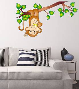 New Way Decals Vinyl Animals Multicolor Wallpaper