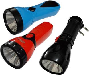 TUSCan Rechargeable LED Torch Set of 3Pcs 0.5W Torch