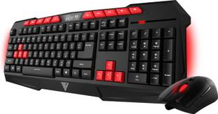GAMDIAS GKC 100 Wired USB Standard Gaming Keyboard Compatible with Desktop, Laptop, Mac