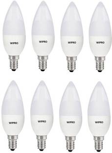 Wipro 3 W Basic Candle E14 LED Bulb