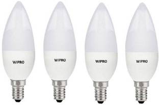 Wipro 3 W Basic Candle E14 LED Bulb