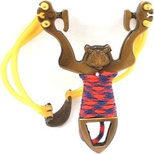 Protos Metal Slingshot RASI Catapult Latex Rubber Band Gullel Slingshots