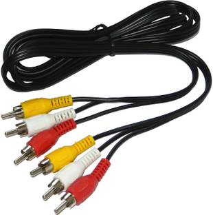 TERABYTE  TV-out Cable 3 RCA to 3 RCA Male AV