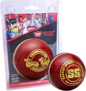 SS True Test Cricket Leather Ball