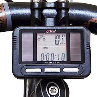 FUTABA 23 Function Solar Power LCD Back light Bicycle Digital Speedometer