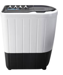 Whirlpool 7 kg 5 Star,Turbo Scrub Technology Semi Automatic Top Load Washing Machine White, Grey