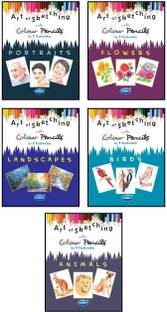 Colour Pencil Shading (Combo Of 5 Books)