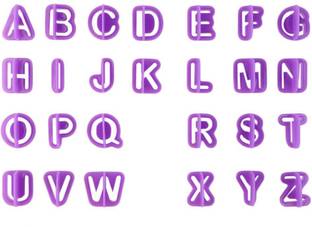 SYGA Alphanumeric Plastic Cookies Mold Cake Molds Fondant Cake Biscuit Baking Mould Cookie Cutter