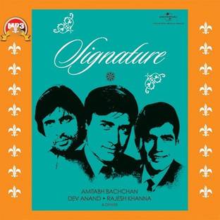 SIGNATURE - AMITABH BACHCHAN,DEV ANAND, RAJESH KHANNA MP3 Standard Edition