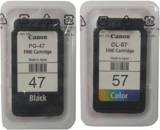 Canon Pixma PG-47, CL-57 Original Ink Cartridge Set Valuable Pack Tri-Color Ink Cartridge