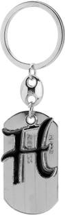 GCT Alphabet Letter H Metal Design-KC40 Key Chain