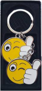 GCT Smiley Metal Design-2 Key Chain