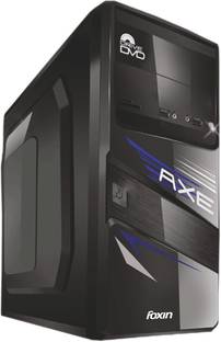 Foxin Axe Red/Blue FC1102 Core2Duo (2 GB RAM/Intel onboard Graphics/160 GB Hard Disk/64 GB SSD Capacity/Free DOS/.256 GB Graphics Memory) Mid Tower
