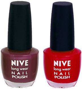 Nive Colour Blast Nail Polish 1106201810 Purple,Red