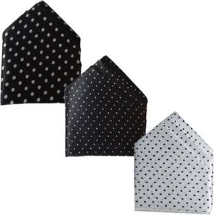LOOPA Polka Print Polycotton Pocket Square