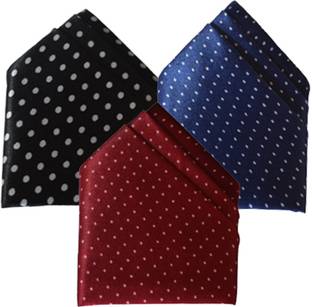 LOOPA Polka Print Polycotton Pocket Square