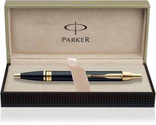 Parker Odyssey Laque Black Gold Trim Ball Pen