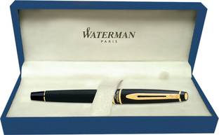 Waterman Expert Black GT Medium Nib Fountain Pen