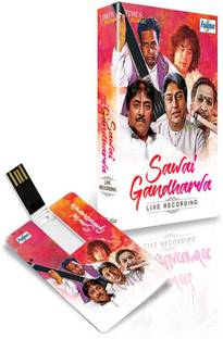 Music Card: Sawai Gandharva (320 kbps MP3 Audio) Pendrive Standard Edition