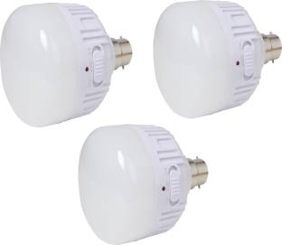 CSM CSM Set of three 20 WATTS Rechargeable Emergency LED Bulb 8 hrs Bulb Emergency Light