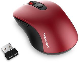 TECKNET M001 Pure Wireless Ambidextrous Optical  Gaming Mouse  with Bluetooth