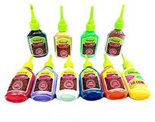 Fevicryl Non Sticky 3D Cone Out Liners Multicolored Set Of 10