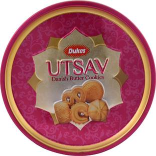 Dukes UTSAV Danish Butter Cookies Biscuit