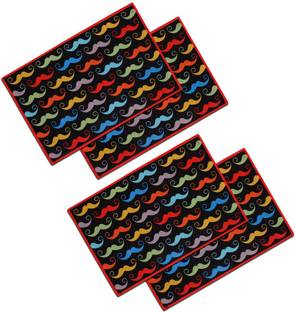 सेज बी निशा गुप्ता रेक्टेंगुलर 4 का पैक टेबल प्लेसमेट