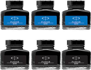 PARKER Quink Blue & Black Ink Bottle